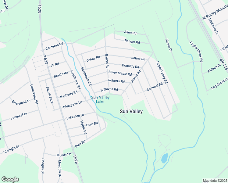 map of restaurants, bars, coffee shops, grocery stores, and more near 1612 Williams Road in Effort
