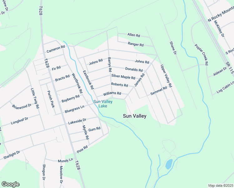 map of restaurants, bars, coffee shops, grocery stores, and more near 1612 Williams Road in Effort