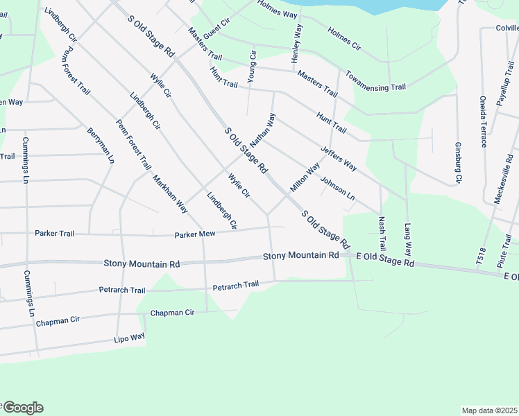 map of restaurants, bars, coffee shops, grocery stores, and more near 1904 Wylie Circle in Albrightsville