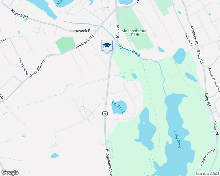 map of restaurants, bars, coffee shops, grocery stores, and more near 1660 Bridgehampton-Sag Harbor Turnpike in Suffolk County