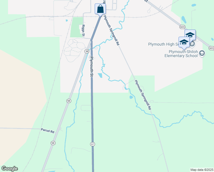 map of restaurants, bars, coffee shops, grocery stores, and more near 417 Plymouth Street in Plymouth