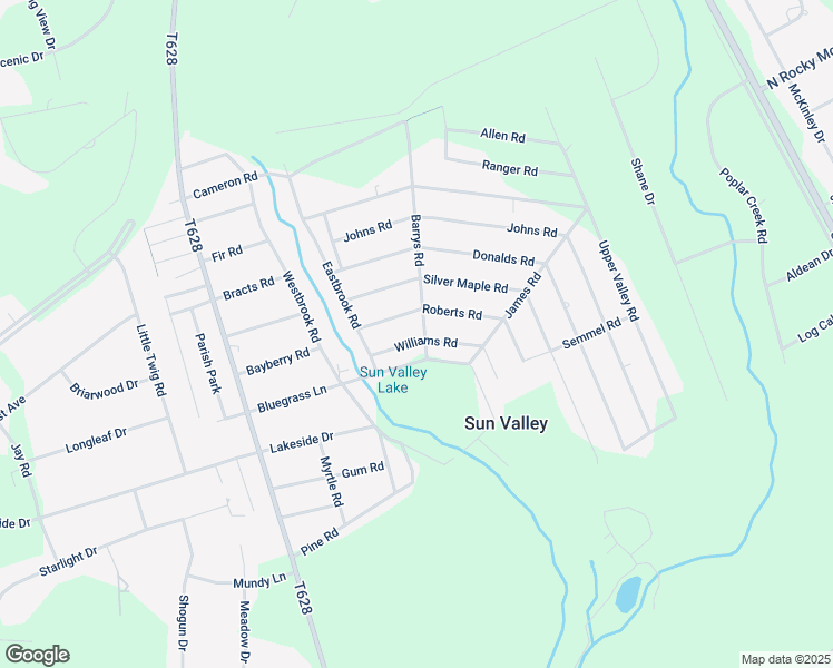 map of restaurants, bars, coffee shops, grocery stores, and more near 1415 Williams Road in Effort