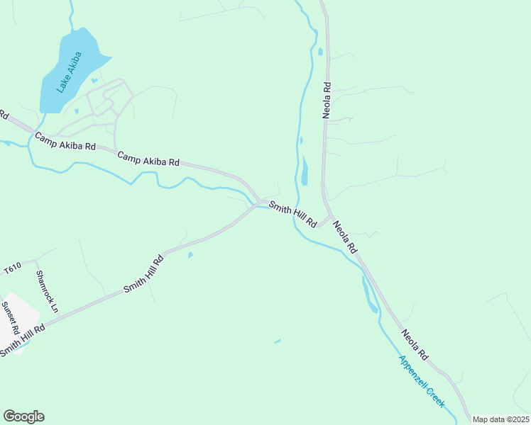 map of restaurants, bars, coffee shops, grocery stores, and more near 323 Smith Hill Road in Stroudsburg