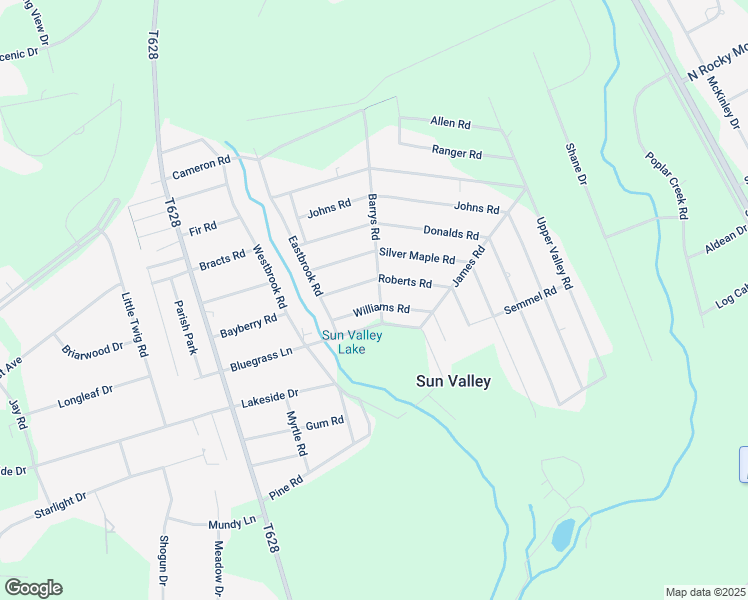 map of restaurants, bars, coffee shops, grocery stores, and more near 1415 Williams Road in Effort