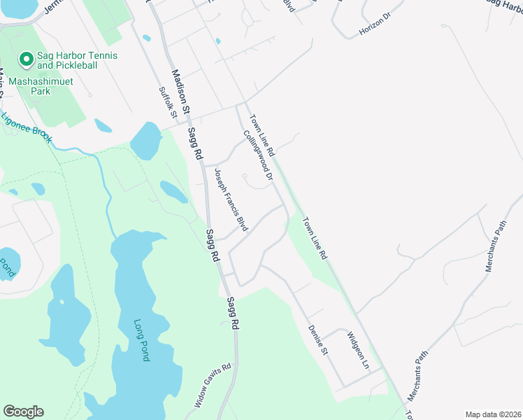 map of restaurants, bars, coffee shops, grocery stores, and more near 7 Mount Misery Drive in Sag Harbor