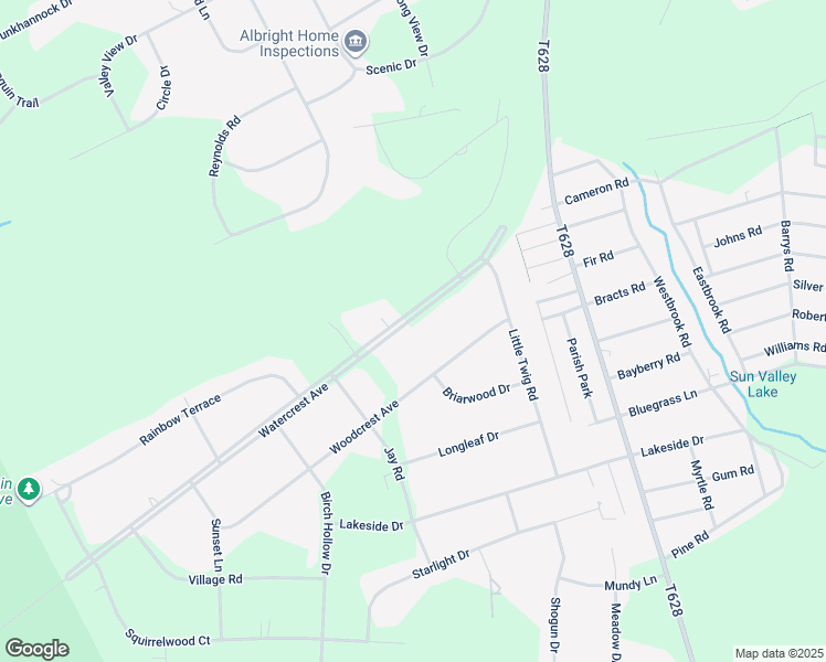 map of restaurants, bars, coffee shops, grocery stores, and more near 692 Watercrest Avenue in Effort