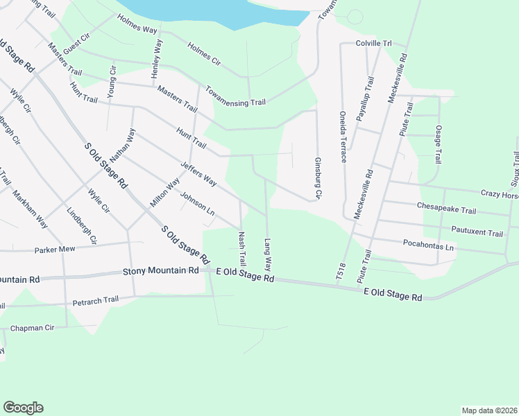 map of restaurants, bars, coffee shops, grocery stores, and more near 51 Lang Way in Albrightsville