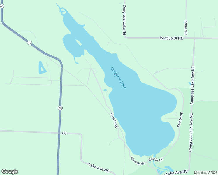 map of restaurants, bars, coffee shops, grocery stores, and more near 49 West Drive Northeast in Hartville