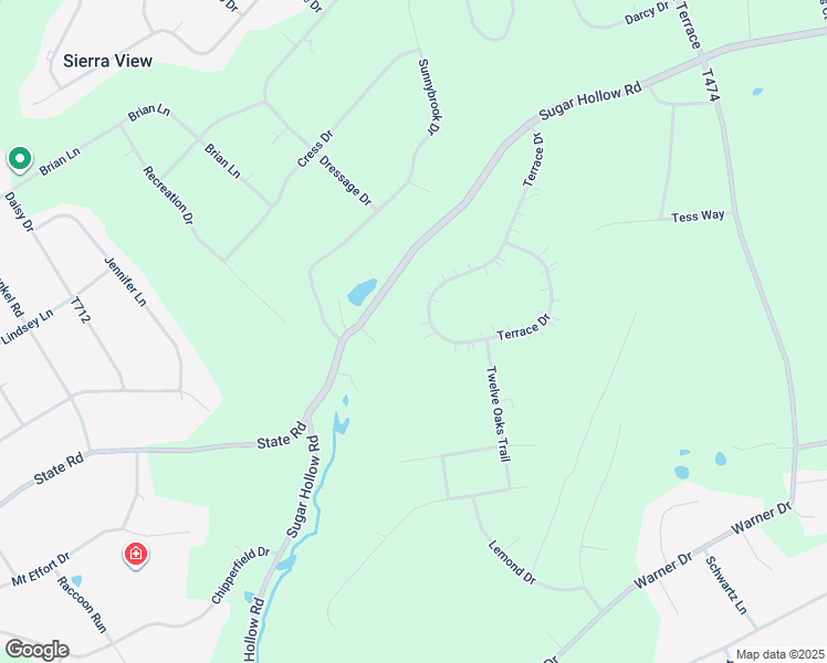 map of restaurants, bars, coffee shops, grocery stores, and more near 214 Terrace Drive in Saylorsburg