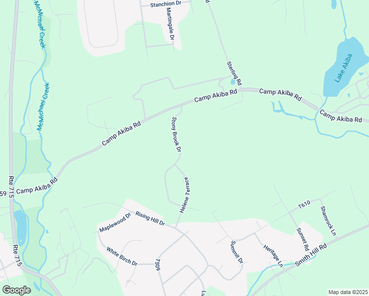 map of restaurants, bars, coffee shops, grocery stores, and more near 372 Stony Brook Drive in Stroudsburg
