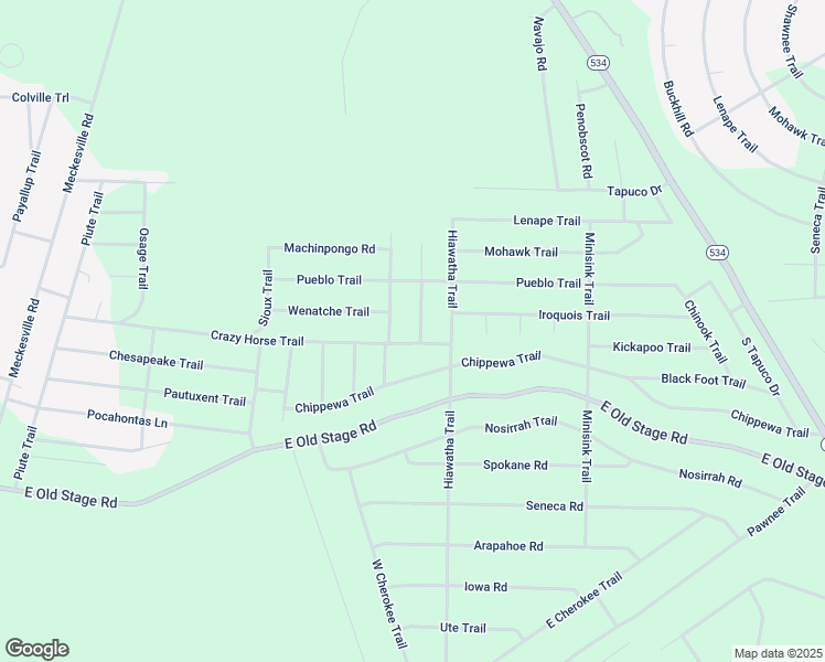 map of restaurants, bars, coffee shops, grocery stores, and more near 5 Dakota Trail in Albrightsville