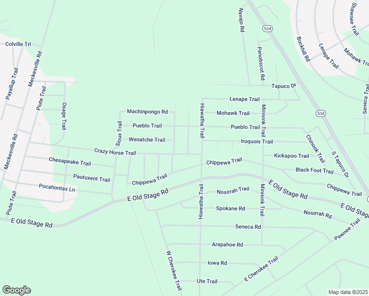 map of restaurants, bars, coffee shops, grocery stores, and more near 5 Dakota Trail in Albrightsville