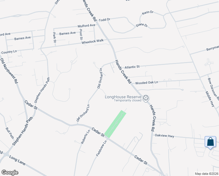 map of restaurants, bars, coffee shops, grocery stores, and more near 4 Ruffed Grouse Court in East Hampton
