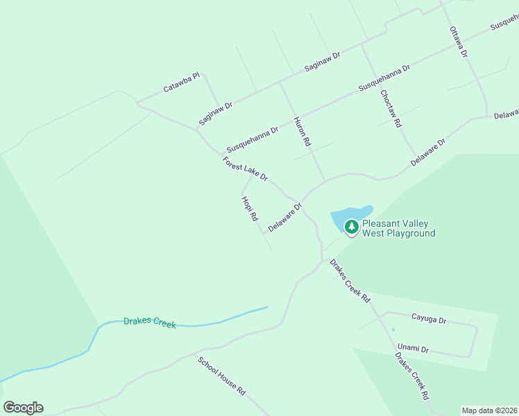 map of restaurants, bars, coffee shops, grocery stores, and more near 187-189 Hopi Road in Jim Thorpe