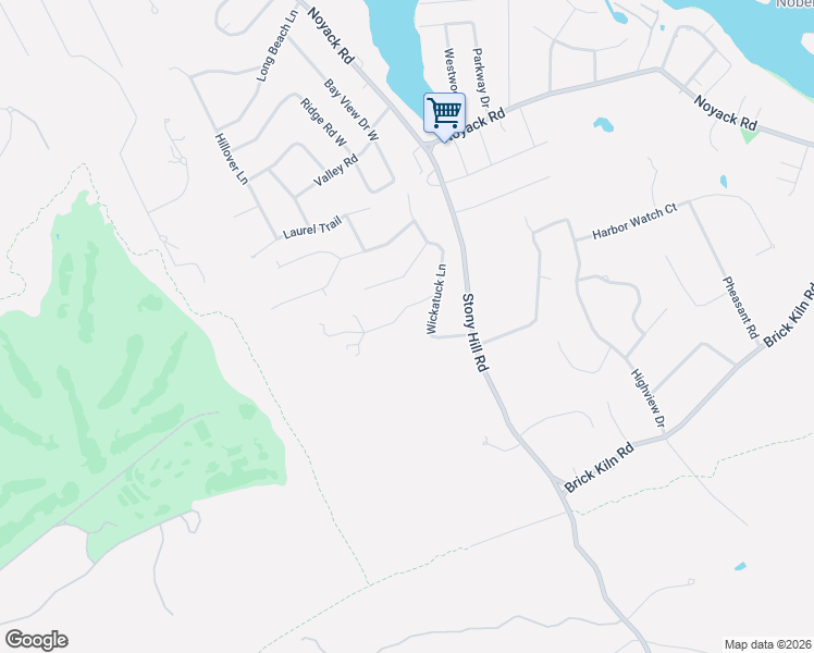 map of restaurants, bars, coffee shops, grocery stores, and more near 12 Sylvan Lane in Sag Harbor
