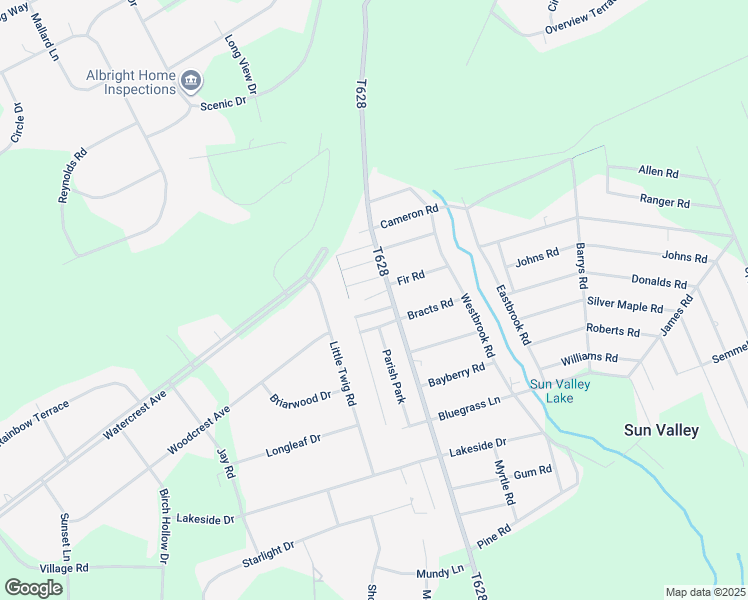 map of restaurants, bars, coffee shops, grocery stores, and more near 8 Gooseberry Drive in Effort