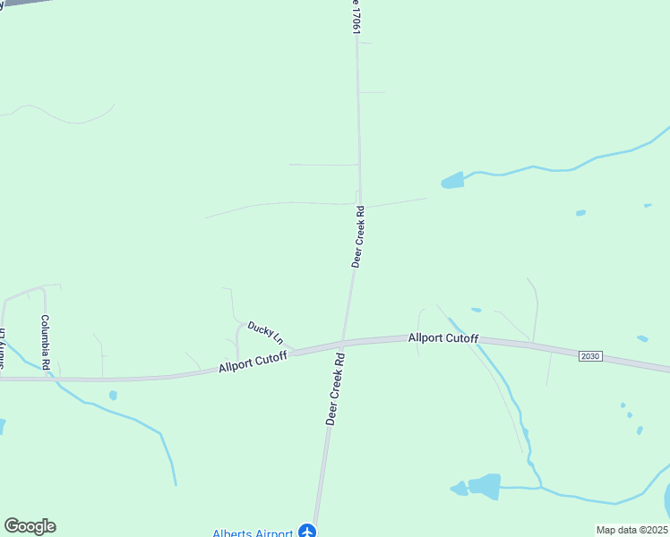map of restaurants, bars, coffee shops, grocery stores, and more near 2677 Deer Creek Road in Morrisdale
