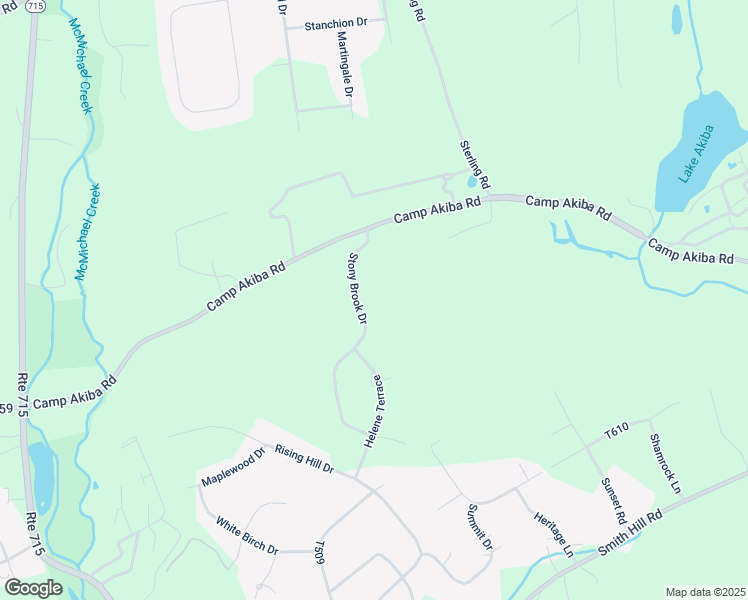 map of restaurants, bars, coffee shops, grocery stores, and more near 372 Stony Brook Drive in Stroudsburg