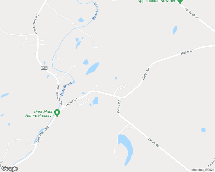 map of restaurants, bars, coffee shops, grocery stores, and more near 61 Hibler Road in Newton