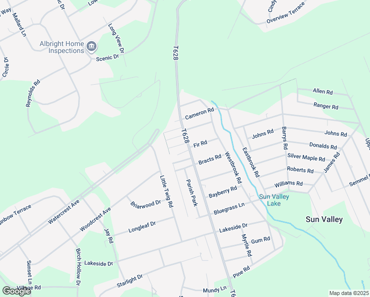 map of restaurants, bars, coffee shops, grocery stores, and more near 5 Gooseberry Drive in Effort