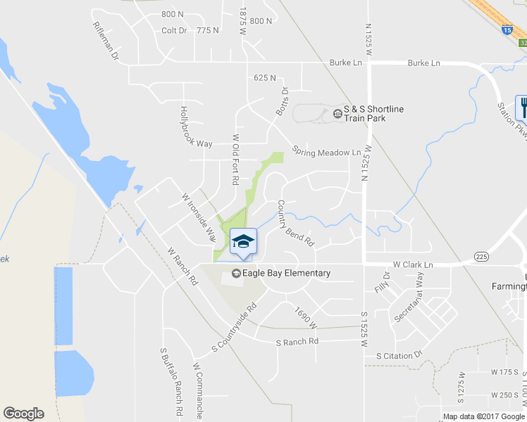 map of restaurants, bars, coffee shops, grocery stores, and more near 1851 West Frontier Circle North in Farmington