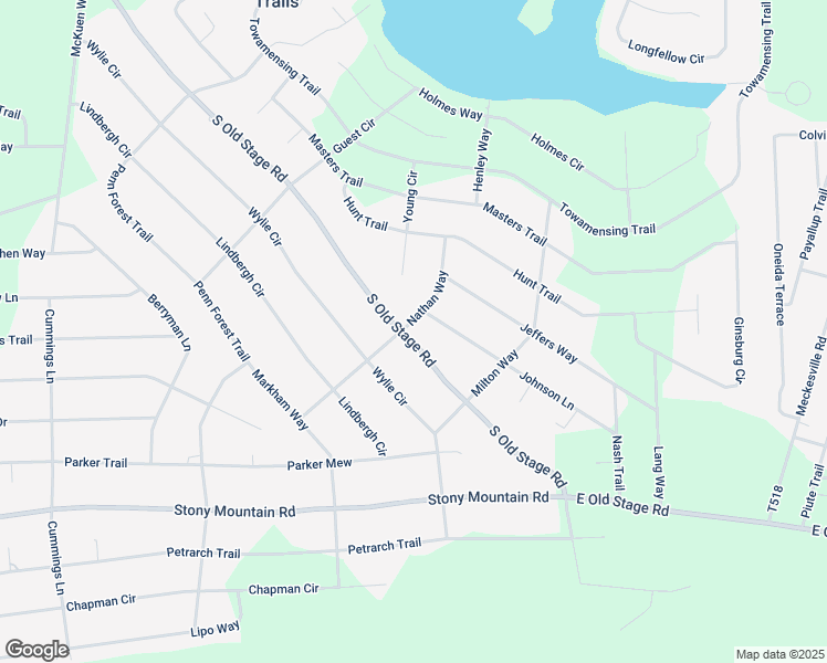 map of restaurants, bars, coffee shops, grocery stores, and more near in Towamensing Trails
