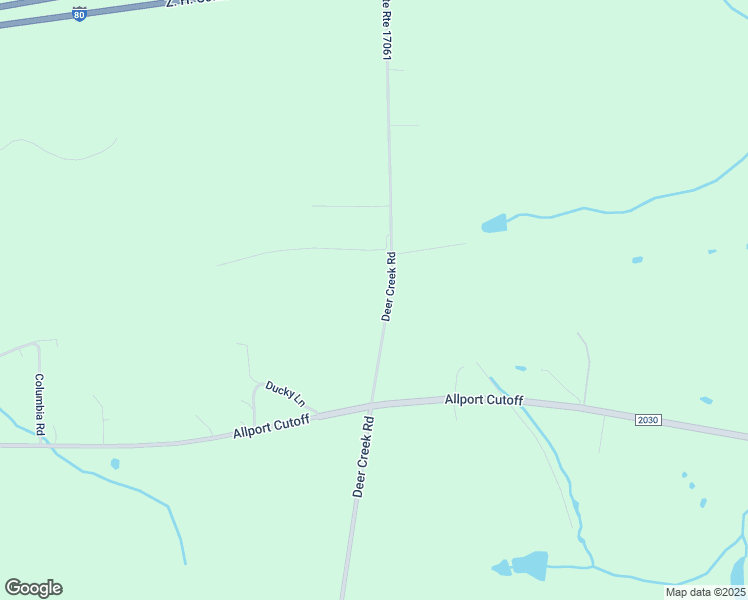 map of restaurants, bars, coffee shops, grocery stores, and more near 2677 Deer Creek Road in Morrisdale