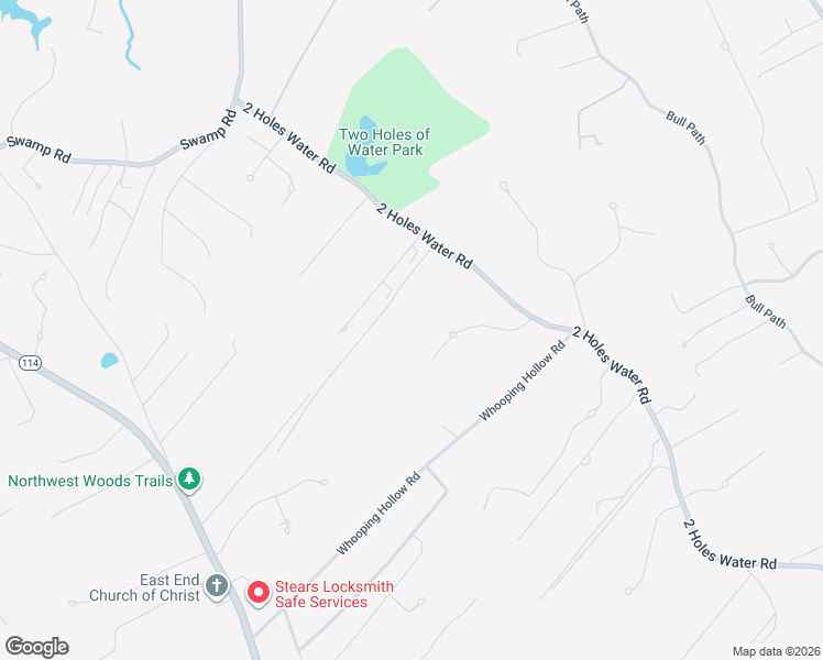 map of restaurants, bars, coffee shops, grocery stores, and more near 14 High Ridge Road in East Hampton