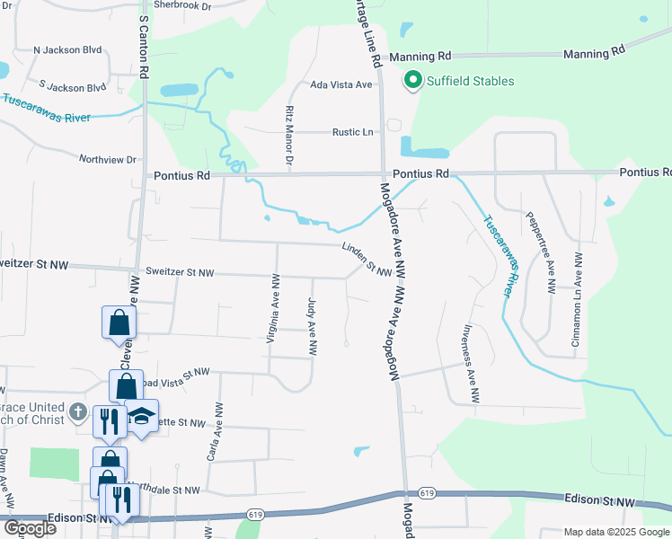 2991 Sweitzer Street Northwest, Uniontown OH Walk Score
