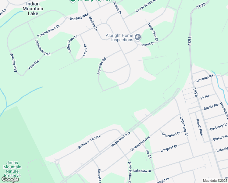 map of restaurants, bars, coffee shops, grocery stores, and more near 318-338 Valley View Drive in Albrightsville