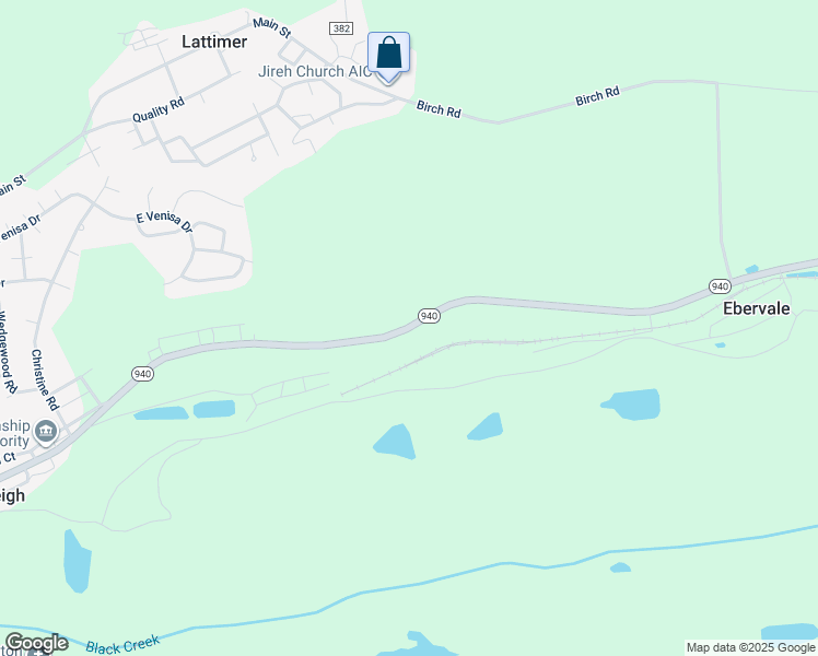 map of restaurants, bars, coffee shops, grocery stores, and more near Main St in Hazleton