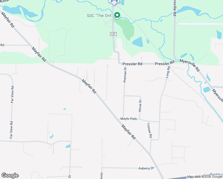 map of restaurants, bars, coffee shops, grocery stores, and more near 2879 Aldis Drive in Akron