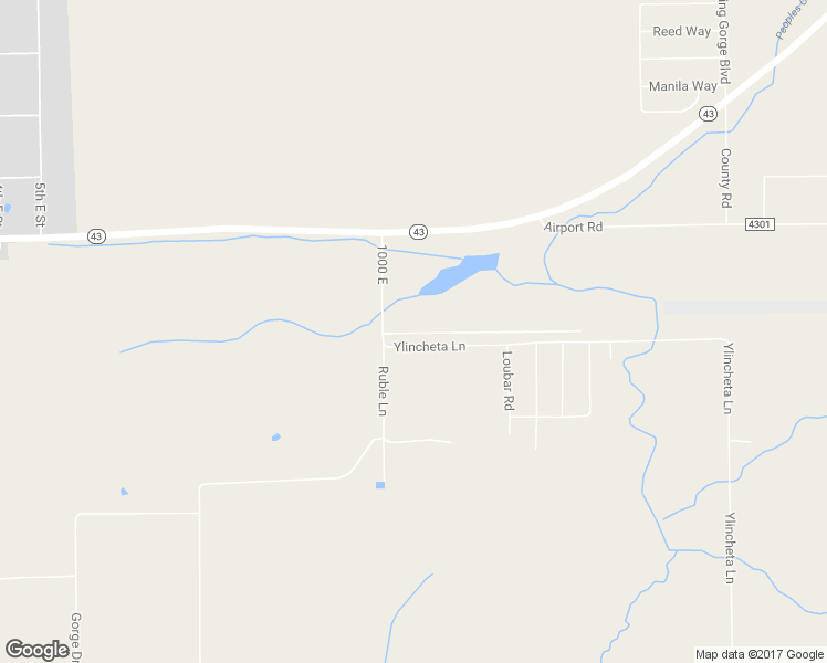 map of restaurants, bars, coffee shops, grocery stores, and more near 1056 East Kokanee Lane in Manila