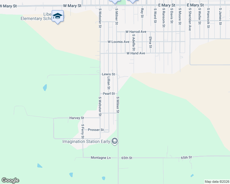 map of restaurants, bars, coffee shops, grocery stores, and more near 1238-1298 South Milner Street in Ottumwa