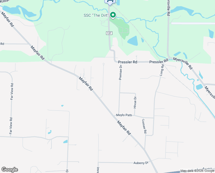 map of restaurants, bars, coffee shops, grocery stores, and more near 2879 Aldis Drive in Akron