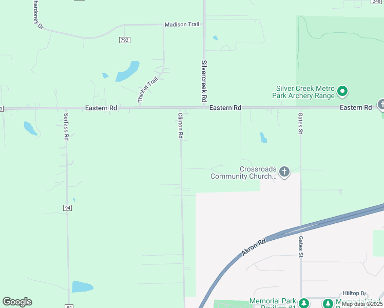 map of restaurants, bars, coffee shops, grocery stores, and more near 15325 Clinton Road in Doylestown