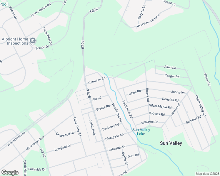 map of restaurants, bars, coffee shops, grocery stores, and more near 207 Eastbrook Road in Effort