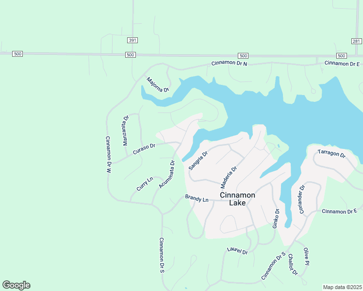 map of restaurants, bars, coffee shops, grocery stores, and more near 3345 Acuminata Drive in West Salem