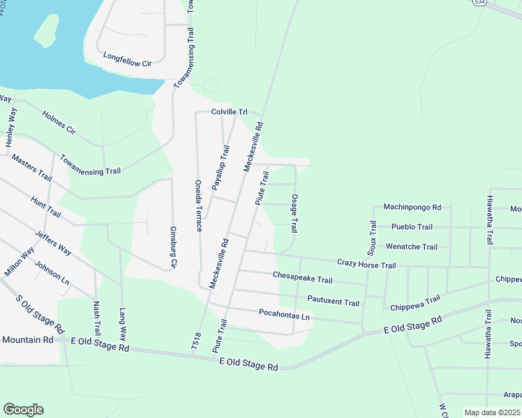 map of restaurants, bars, coffee shops, grocery stores, and more near 6 Allamuchy Lane in Albrightsville