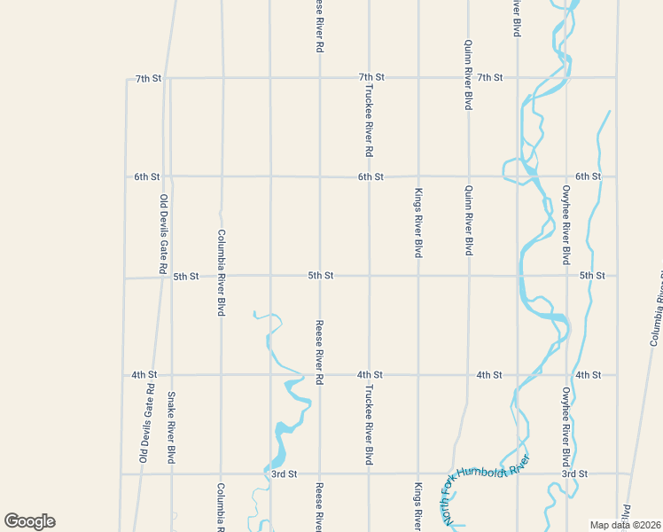 map of restaurants, bars, coffee shops, grocery stores, and more near 5th Street in Elko