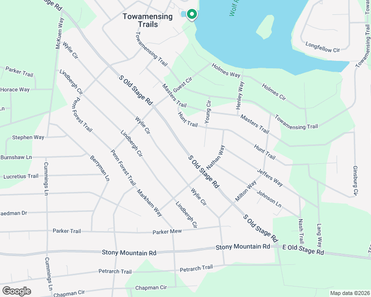 map of restaurants, bars, coffee shops, grocery stores, and more near 1903 Wylie Cir in Albrightsville