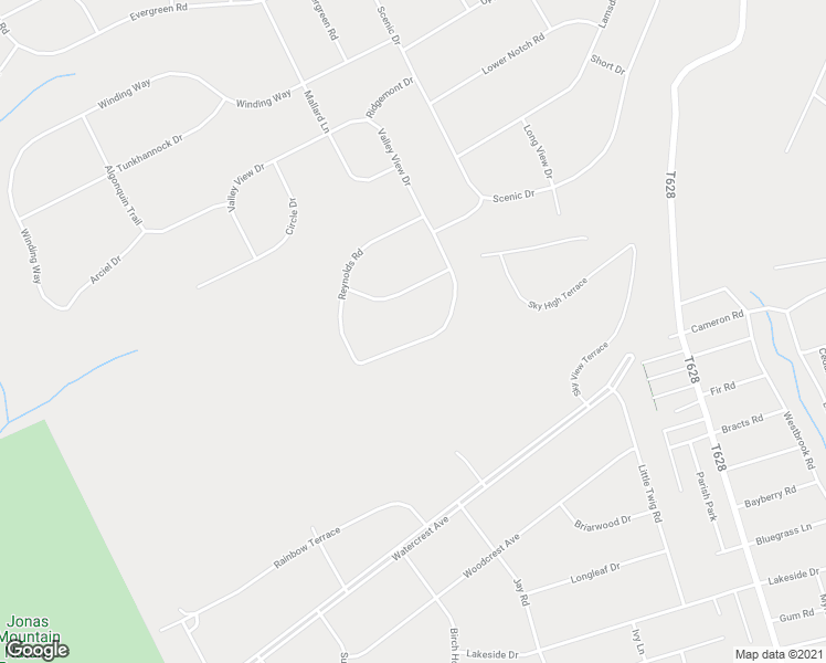 map of restaurants, bars, coffee shops, grocery stores, and more near 318 Valley View Drive in Effort