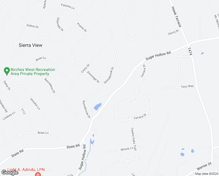 map of restaurants, bars, coffee shops, grocery stores, and more near 176 Sunnybrook Drive in Saylorsburg