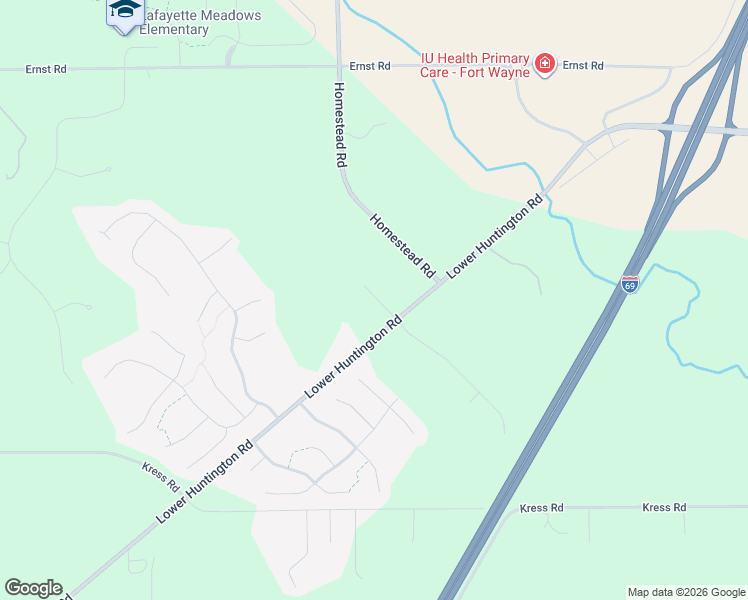 map of restaurants, bars, coffee shops, grocery stores, and more near 9927 Portage Road in Roanoke