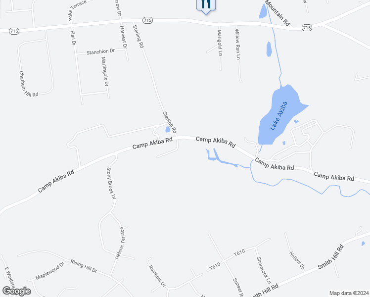 map of restaurants, bars, coffee shops, grocery stores, and more near 109 Beech Street in Stroudsburg