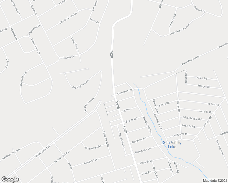 map of restaurants, bars, coffee shops, grocery stores, and more near State Highway 3007 in Effort