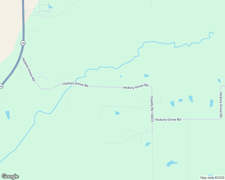 map of restaurants, bars, coffee shops, grocery stores, and more near 1268 Hickory Grove Road in Lacon