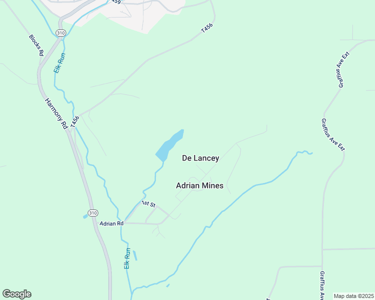 map of restaurants, bars, coffee shops, grocery stores, and more near in De Lancey