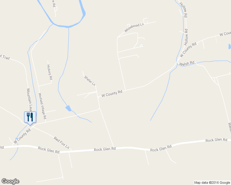 map of restaurants, bars, coffee shops, grocery stores, and more near 336 West County Road in Sugarloaf