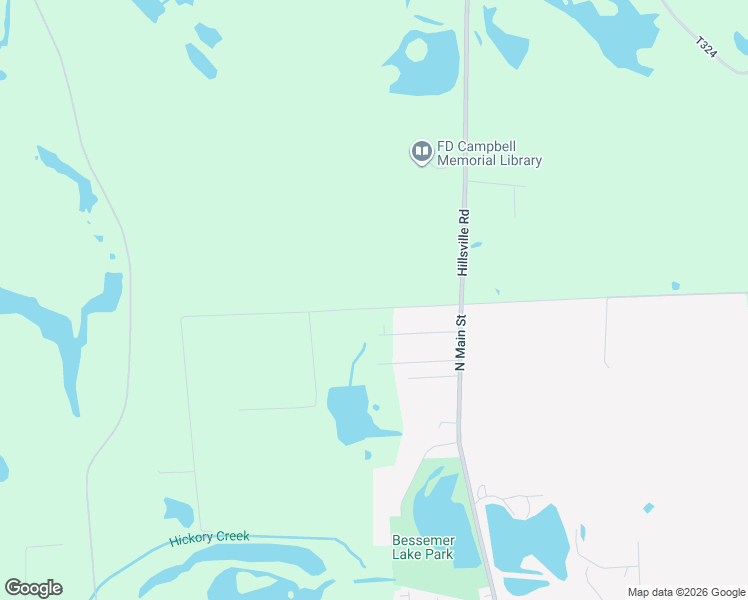 map of restaurants, bars, coffee shops, grocery stores, and more near 137 West Beechwood Road in Bessemer